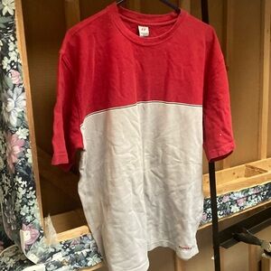 Anchorblue red gray stripe men’s xl top